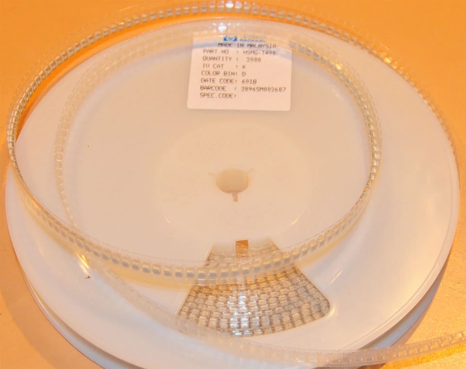 HP HSMG-T400 LEDES verdes PCB SMT Optoelectrónica -100 piezas Foto 1 de 1