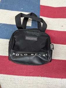 Vintage 90er Polo Sport Mini Tasche schwarz Ralph Lauren - Bild 1 von 9