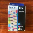 Epson 812 Cyan Magenta Yellow Ink Set T812520-S Exp 10/2024 New