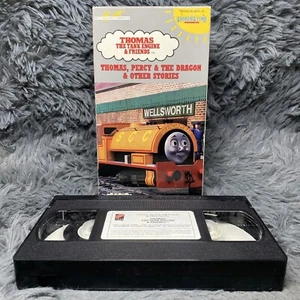 Thomas The Tank Engine & Friends Thomas, Percy & The Dragon VHS Tape 1993 Train - Picture 1 of 8