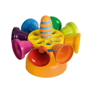 8-Note Colorful Metal Hand Bell Handbells For Children Music Learning Toy Gift - Picture 1 of 8