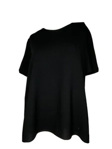 Camisa JENNI KAYNE Negra Talla Grande Sólida - Imagen 1 de 5