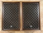 Vintage Sansui SP-30 Speakers 2 Way System Bookcase Speakers 17" Tested Working