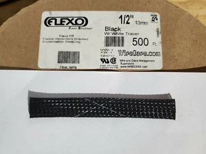 Techflex FRN0.50TB 1/2'' (13mm) Frame Retardant Sleeving [1FT Per] - Picture 1 of 2