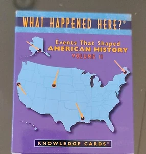 WHAT HAPPENED HERE EVENTS THAT SHAPED AMERICAN HISTORY By Pomegranate - Picture 1 of 1