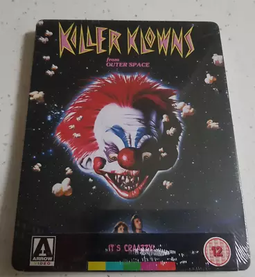 Killer Klowns from Outer Space   -  Blu Ray Steelbook     New & Sealed  Arrow - Image 1 of 2