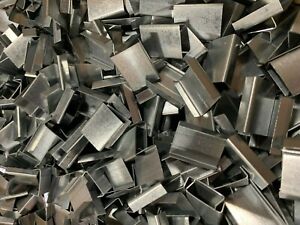 3/4" Steel Strapping 500  pcs Open HD Galvanized Metal Seals S-828, 34C, 3/4 S