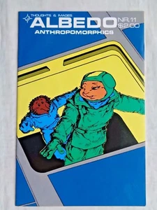 Albedo No. 11 de diciembre de 1987 Pensamientos e imágenes antropomórficos primera impresión en muy buen estado/nm 9,0 - Imagen 1 de 12