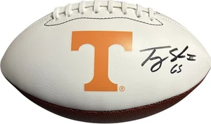 Tennessee Volunteers Trey Smith Signed Logo Football TN JSA Certified - Picture 1 of 1