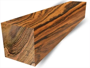BEAUTIFUL EXOTIC BOCOTE TURNING BLANK LATHE TURNING WOOD LUMBER 3" X 3" X 12" - Picture 1 of 1
