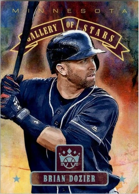 2018 Diamond Kings Gallery of Stars #8 Brian Dozier - BB - Image 1 of 2