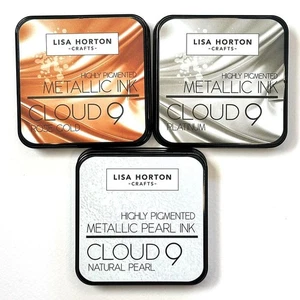 Lisa Horton Metallic & Pearl Pad 3pc Alchemist's Mix - Picture 1 of 1