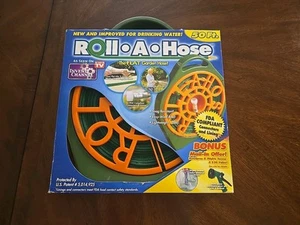 Roll A• Hose 50ft Roll Up Garden Hose As Seen On Tv NEW In Box - Picture 1 of 12