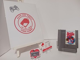 NES Bases Loaded 1988 Video Game Jaleco Title Nintendo Retro