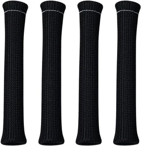 Moroso 71977 4 Spark Plug Boot Sleeve Black Braided Fiberglass High Temp 7.5" - Picture 1 of 1