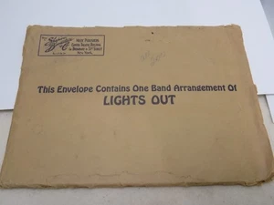 VINTAGE 1936 BAND ARRANGEMENT -LIGHTS OUT - Picture 1 of 3
