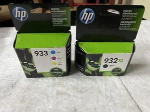 Wkłady atramentowe HP 932XL/933 czarne, błękitne, purpurowe, żółte - Zdjęcie 1 z 3