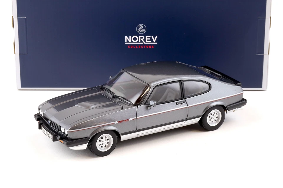 NOREV COLLECTORS 1 18 AUTO FORD CAPRI 2.8i INJECTION 1981 GRIGIO ART 182725