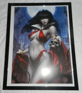 Vampirella Valentinstag besonderes Kunstwerk von Jee-Hyung Lee im Rahmen - Bild 1 von 4