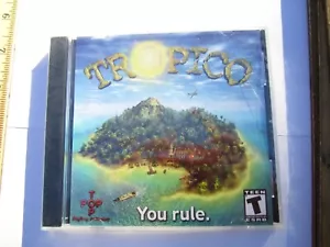 Tropico (PC, 2001,Win 95/98/2000/ME/NT4) new sealed in original plastic rare - Picture 1 of 3
