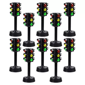 10 Pcs Traffic Signs Light Toys Traffic Model Toys Traffic Light Toy - Picture 1 of 12