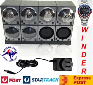 BOXY Brick Automatic Watch Winder System for 8 watches -8E4/daVinci- Brilliant! - Picture 1 of 47