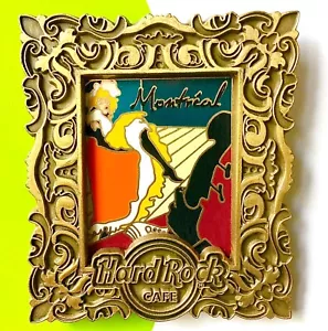 2008 HARD ROCK CAFE MONTREAL 3D ART FRAME SERIES SEXY BLOND GIRL DANCER LE PIN - Foto 1 di 3