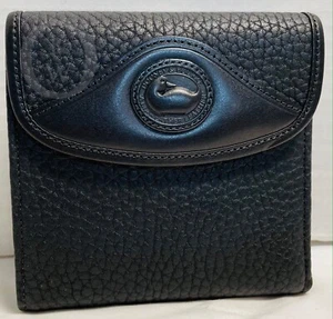 *Vintage*DOONEY & BOURKE*Negro*Tarjeta de crédito*Cartera*21005G S166*Impecable* - Imagen 1 de 6