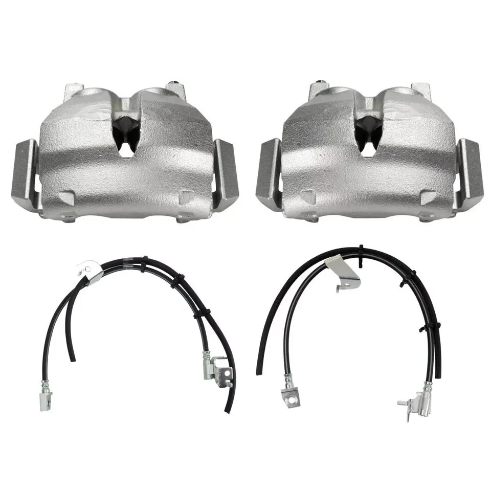 Комплект суппорта переднего тормоза и шланга подходит для Ford Expedition Lincoln Navigator 2007-2006 годов выпуска - Изображение 1 из 1