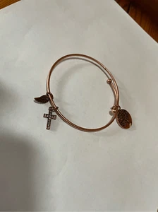 Earth Angel Charm Bracelet Antique Copper - Picture 1 of 2