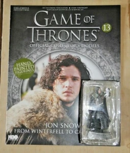 GAME OF THRONES JON SNOW MODEL FIGUR & MAGAZIN 13 EAGLEMOSS SELTEN G730 - Bild 1 von 5