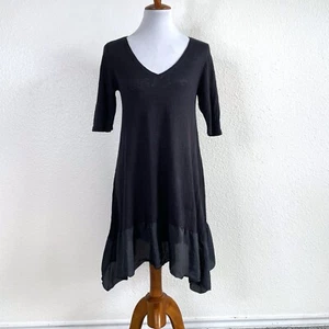 Eileen Fisher Linen Silk Knit Tunic Womens Small Italian Yarn Quiet Luxury Chic - Picture 1 of 9