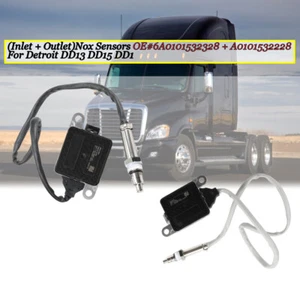 2x Inlet & Outlet Nox Sensor For Detroit DD13 DD15 DD16 Freightliner A0101532328 - Picture 1 of 14