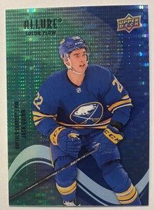 22-23 UD Allure Jack Quinn Rookie SF-95 Green Blue Spectrum Color Flow 3/50 Rare