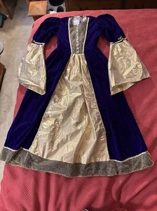 My Twinn Royal Purple Velvet Dress For Girls Size Large Costume Halloween - Picture 1 of 24