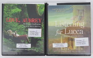 2 Susan LaFleur Audiobooks on CD - Love, Aubrey & Listening For Lucca - Imagen 1 de 9
