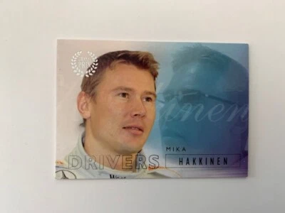 2005 FUTERA Formula 1 F1 Drivers Card #27 Mika Hakkinen World Champion 1998 1999 - Image 1 of 2