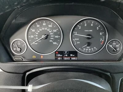 Used Speedometer Gauge fits: 2015 Bmw 320I Sdn MPH Base w/o head-up display w/di Foto 1 de 4
