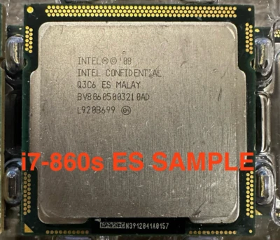 Intel Confidential Q3C6 i7-860S 2.53GHz 4-Core LGA1156 CPU Processor ES Sample - Image 1 of 2