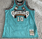 NEW Mike Bibby Vancouver Grizzlies Mitchell & Ness Jersey Men's XL $135 Memphis