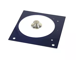 Tuning Set (1) for Thorens Td 150 - Faceplate Blue Metallic + Platter Weight - Picture 1 of 2