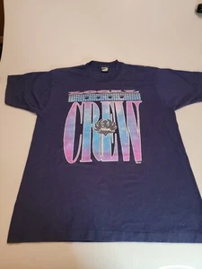 T-Shirt Hank Williams Jr Bocephus Local Crew 90er 1991 Konzert SELTEN HTF XL SS - Bild 1 von 10