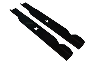 2 X 46 CM cuchillo para cortacésped Husqvarna LT92 127841 138496 5321384-96 - Picture 1 of 4