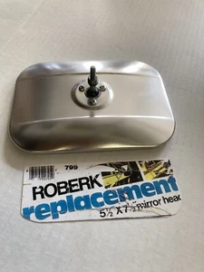 (1) Roberk Mirror Replacement 5-1/2" x 71/2" #795 One - Picture 1 of 5