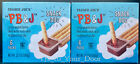 Trader Joe's PB&J Peanut Butter Wafer Sticks w/Raspberry Dip -1, 2, 3 or 4 Boxes