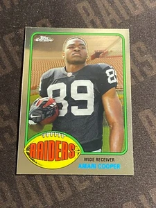 Amari Cooper 2015 Topps cromo 1976 Topps #76-AC radiocontrol Oakland Raiders - Imagen 1 de 2