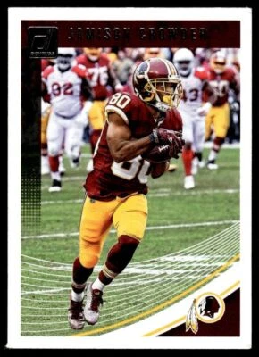 2018 Donruss #289 Jamison Crowder - Washington Redskins - Image 1 of 2
