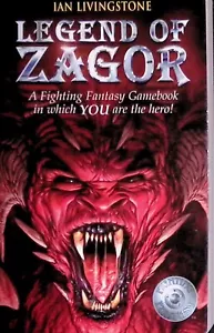 Fighting Fantasy - Limited Wizard S1 Edition 20 - Legend of Zagor - A-/A-/A- - Foto 1 di 11