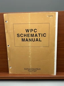WPC SCHEMATICS MANUAL Bally Williams Pinball Machines - Picture 1 of 2