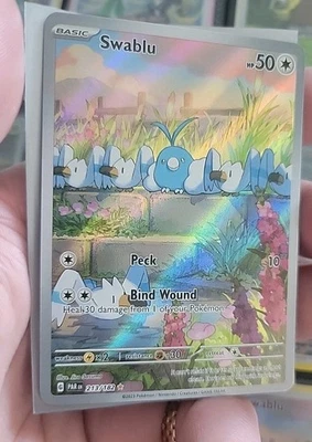 Swablu 213/182 Sv04: Paradox Rift Holo Illustration Rare MINT+ - Image 1 of 4